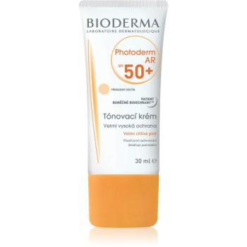 Bioderma Photoderm AR cremă tonifiantă protectoare pentru piele sensibilă cu tendințe de înroșire SPF 50+ 30 ml