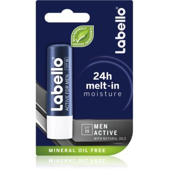 Labello Active Care balsam de buze pentru bărbați SPF 15 4.8 g