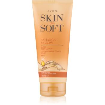 Avon Skin So Soft lotiune autobronzanta SPF 15 200 ml