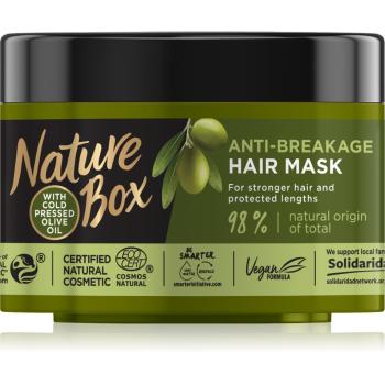 Nature Box Olive Oil masca împotriva părului fragil 200 ml
