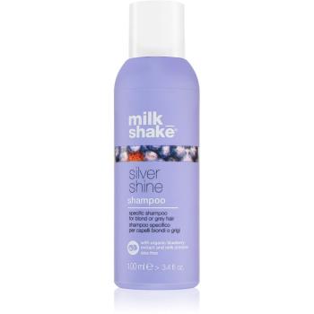 Milk Shake Silver Shine șampon pentru păr blond neutralizeaza tonurile de galben 100 ml