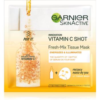 Garnier Skin Naturals Fresh Mix Mask Vitamin masca pentru tenul uscat 33 g