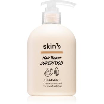 Skin79 Hair Repair Superfood Coconut & Almond balsam pentru păr uscat și fragil 230 ml