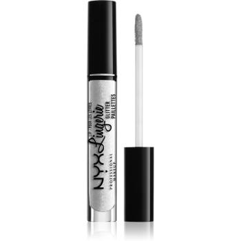 NYX Professional Makeup Lip Lingerie Glitter luciu de buze cu sclipici culoare 01 Clear 3.4 ml