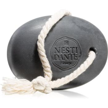 Nesti Dante Luxury Black Body Cleanser on a Rope săpun natural 150 g