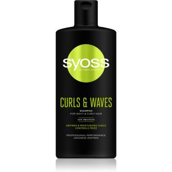 Syoss Curls & Waves șampon pentru păr creț 440 ml