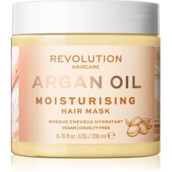 Revolution Haircare Hair Mask Argan Oil masca pentru hidratare intensiva pentru păr 200 ml