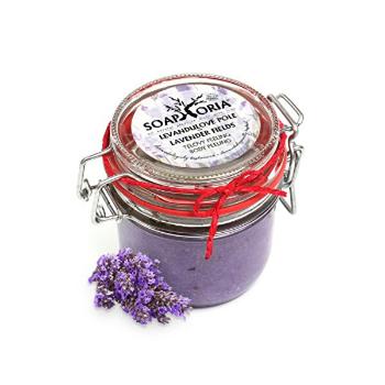 Soaphoria Câmp de lavandă Natural Exfoliant de Corp (Lavender Fields Body Peeling) 255 ml