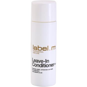 label.m Condition balsam  (nu necesita clatire) pentru toate tipurile de păr 60 ml