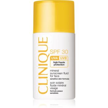 Clinique Sun SPF 30 Mineral Sunscreen Fluid for Face fluid mineral cu protecție solară SPF 30 30 ml