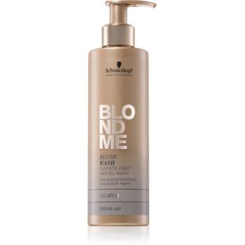 Schwarzkopf Professional Blondme șampon nuanțator pentru par blond Silver 250 ml