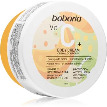 Babaria Vitamin C crema de corp hidratanta pentru toate tipurile de piele 400 ml
