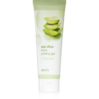 Skin79 Jeju Aloe crema delicata pentru exfoliere cu aloe vera 100 ml