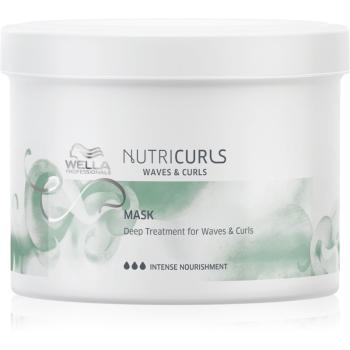 Wella Professionals Nutricurls Waves & Curls masca de netezire pentru par ondulat si cret 500 ml