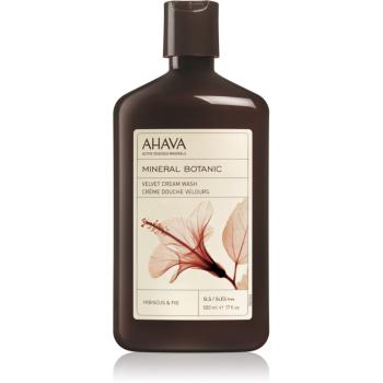 Ahava Mineral Botanic Hibiscus & Fig crema pentru spalare catifelata hibiscus și smochin 500 ml
