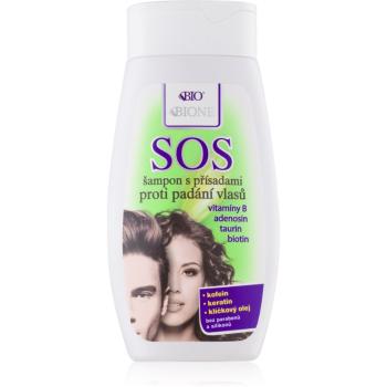 Bione Cosmetics SOS șampon împotriva subțierii și căderii părului 260 ml