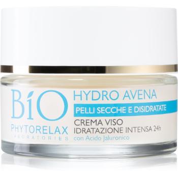 Phytorelax Laboratories Bio Hydro Avena cremă intens hidratantă 24 de ore 50 ml