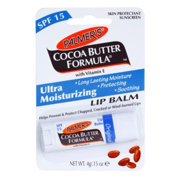 Palmer’s Face & Lip Cocoa Butter Formula Balsam de buze hidratant SPF 15 aroma Original Cocoa Butter  4 g