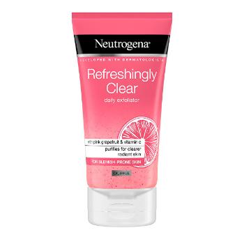 Neutrogena Refreshing peeling cu extracte de grapefruit roz Pink Grapefruit refreshingly Clear (Daily Exfoliator) 150 ml
