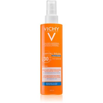 Vichy Capital Soleil Beach Protect spray multi protector împotriva deshidratării pielii SPF 30 200 ml