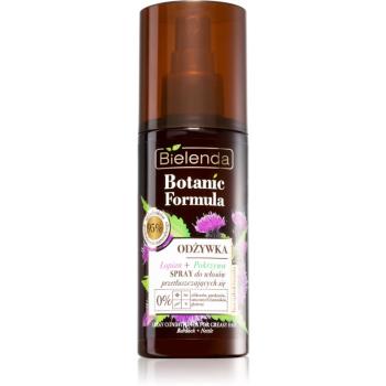 Bielenda Botanic Formula Burdock + Nettle conditioner Spray Leave-in pentru par gras 150 ml