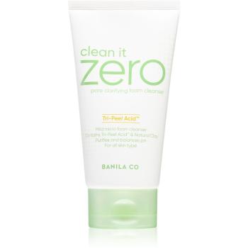Banila Co. clean it zero pore clarifying spuma demachianta cu o textura cremoasa hidrateaza pielea si inchide porii 150 ml