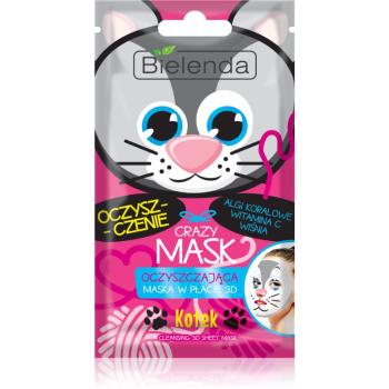 Bielenda Crazy Mask Kitty masca 3D 1 buc