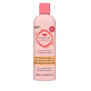 Hask Șamponul pentru păr vopsit - ulei de trandafiri-piersici 355 ml