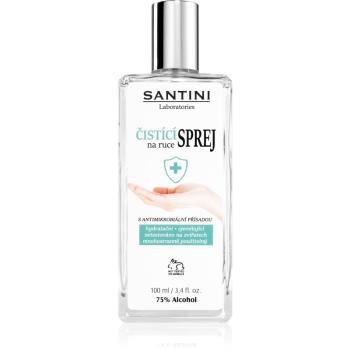 SANTINI Cosmetic Santini spray spray de curățare pentru mâini cu aditiv antimicrobian 100 ml
