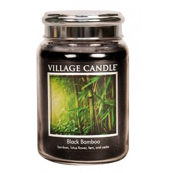 Village Candle Lumânare parfumată în sticlă BlackBamboo 602 g