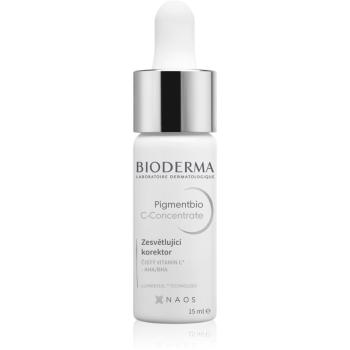 Bioderma Pigmentbio C-Concentrate ser iluminator pentru corectia petelor de pigment 15 ml
