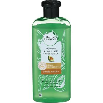 Herbal Essence Șampon calmant Pure Aloe &amp; Avocado (Hair &amp; Scalp Shampoo) 380 ml
