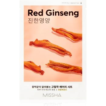 Missha Airy Fit Red Ginseng Masca hidratanta cu efect revitalizant sub forma de foaie 19 g