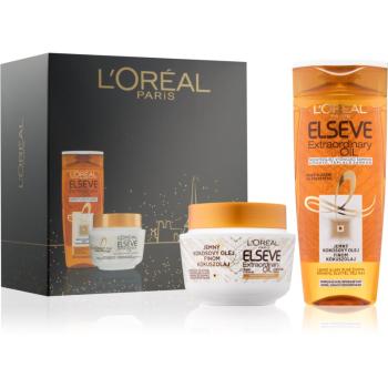 L’Oréal Paris Elseve Extraordinary Oil Coconut set de cosmetice I.