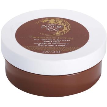 Avon Planet Spa Fantastically Firming crema de corp pentru fermitatea pielii cu extract de cafea 200 ml