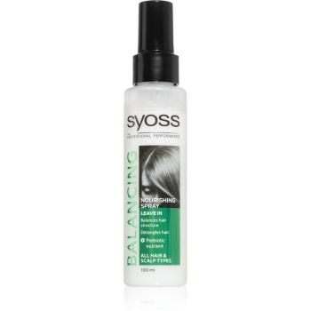 Syoss Balancing spray pentru păr cu efect de nutritiv 100 ml