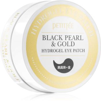 Petitfée Black Pearl & Gold masca hidrogel pentru ochi 60 buc