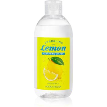 Holika Holika Sparkling Lemon Lapte demachiant pentru tenul gras și problematic cu apa termala 300 ml