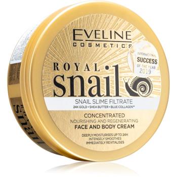 Eveline Cosmetics Royal Snail cremă intens hrănitoare pentru fata si corp 200 ml