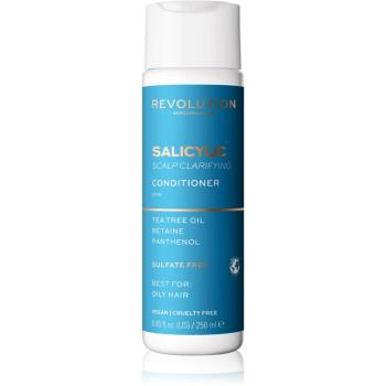 Revolution Haircare Skinification Salicylic Balsam de curățare pentru par gras 250 ml
