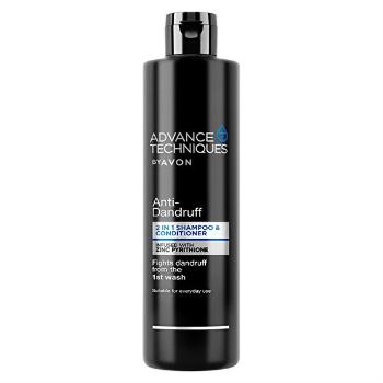 Avon Șampon și balsam 2 în 1 cu pirition de zinc împotriva mătreții Anti-dandruff (2 in 1 Shampoo &amp; Conditioner) 400 ml