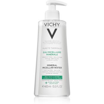 Vichy Pureté Thermale loțiune micelară minerală pentru ten gras și mixt 400 ml