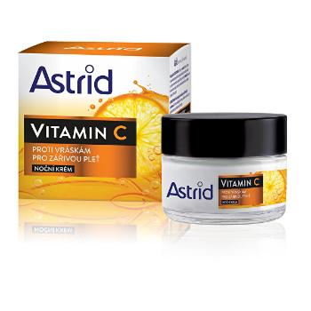 Astrid Crema de noapte antirid pentru piele radiantă Vitamina C 50 ml