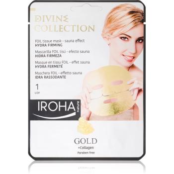 Iroha Divine Collection Gold & Collagen masca hranitoare  cu efect de întărire 25 ml
