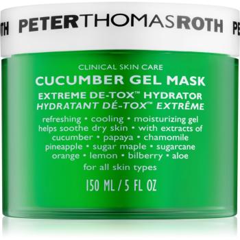 Peter Thomas Roth Cucumber De-Tox Masca gel hidratanta pentru fata si zona ochilor 150 ml