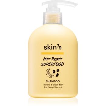 Skin79 Hair Repair Superfood Banana & Black Bean șampon pentru păr fin și subțire 230 ml