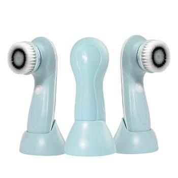 Palsar 7 Perie de curățare rotativă pentru piele 3 în 1 albastru deschis(Face Electronic Facial Cleansing Brush)