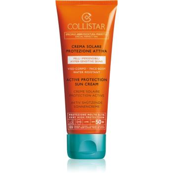 Collistar Special Perfect Tan Active Protection Sun Cream crema pentru protectie solara SPF 50+ 100 ml
