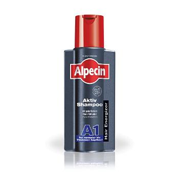 Alpecin Șampon de activare pentru pielea normală chiar uscată a capului A1 (Aktiv Shampoo) 250 ml