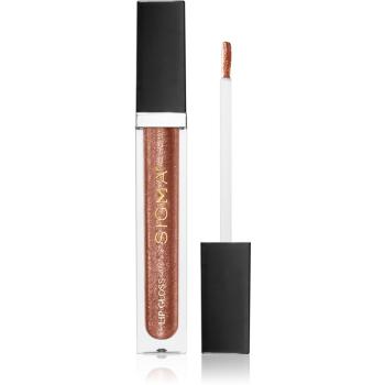 Sigma Beauty Untamed Lip Gloss luciu de buze cu sclipici culoare Dazzling 4.8 g